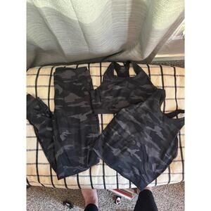 Athleta Girl Camo XL/14 set